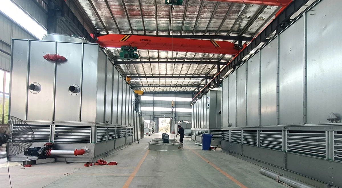 Closed-Circuit Cooling Tower Manufacturing Facility Closed-Circuit Cooling Tower Manufacturing Facility